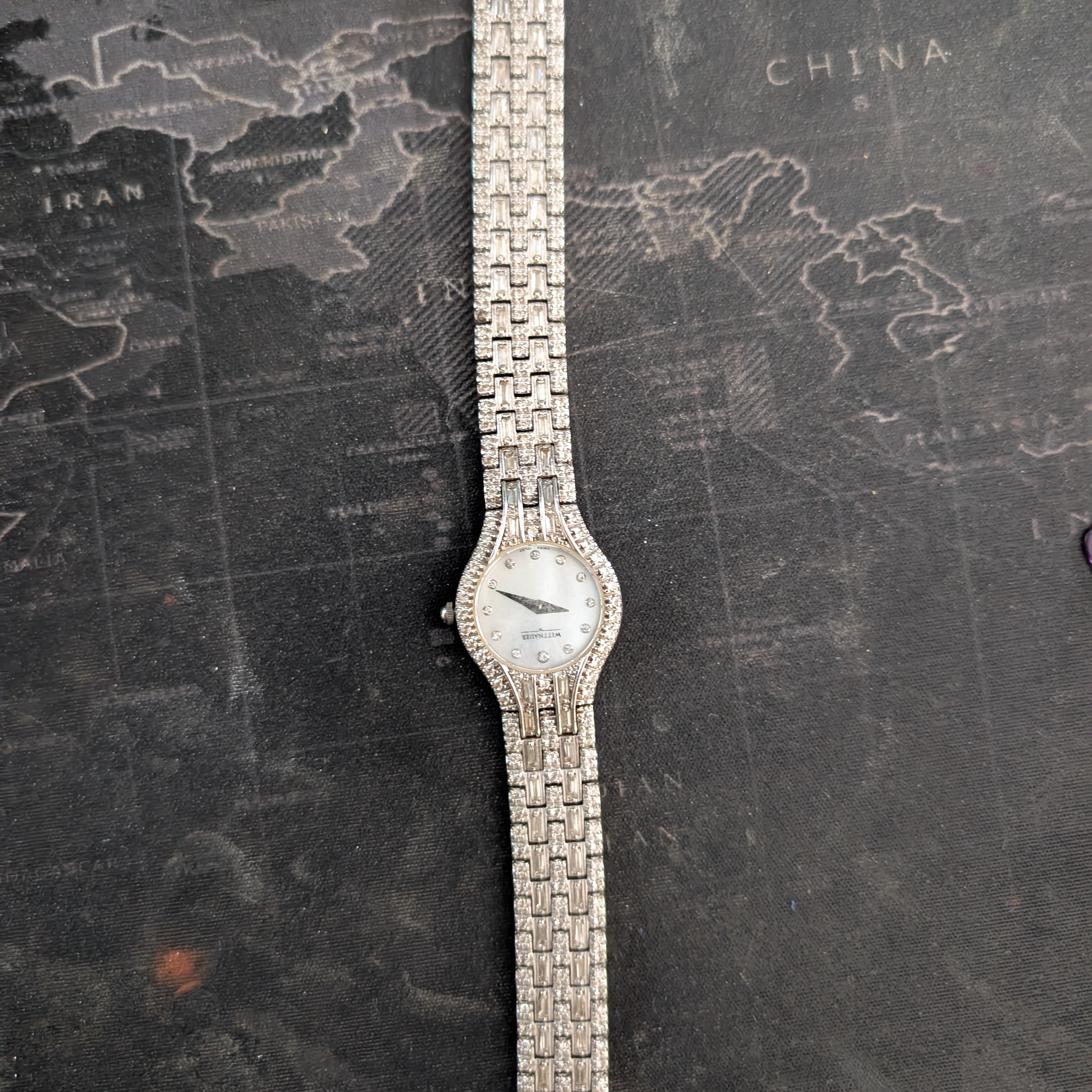 Wittnauer Silver Stainless Steel Watch